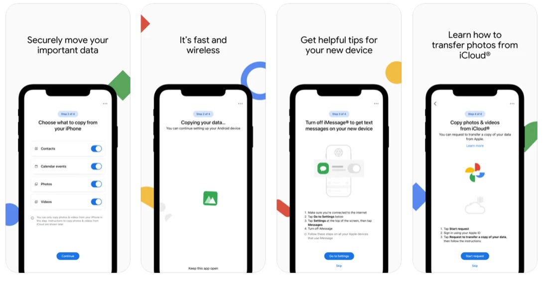Google's Switch to Android App Now Rolling Out in the Apple App Store |  Mexicana Post