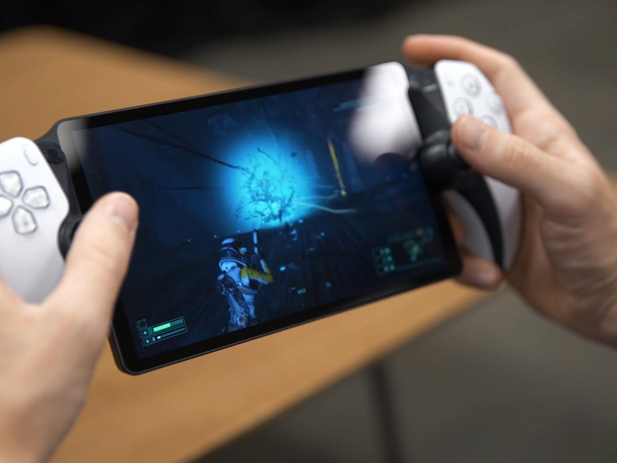 PlayStation Portal impressions: hands-on with Sony's remote play handheld  for PS5 - The Verge