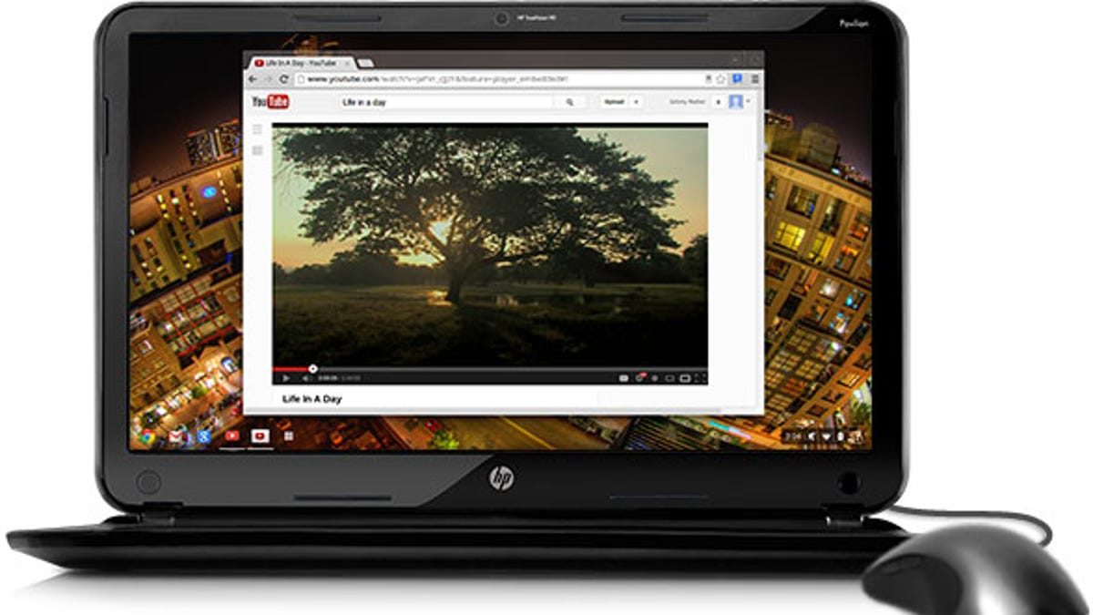 A $329 HP Chromebook powered by Intel.