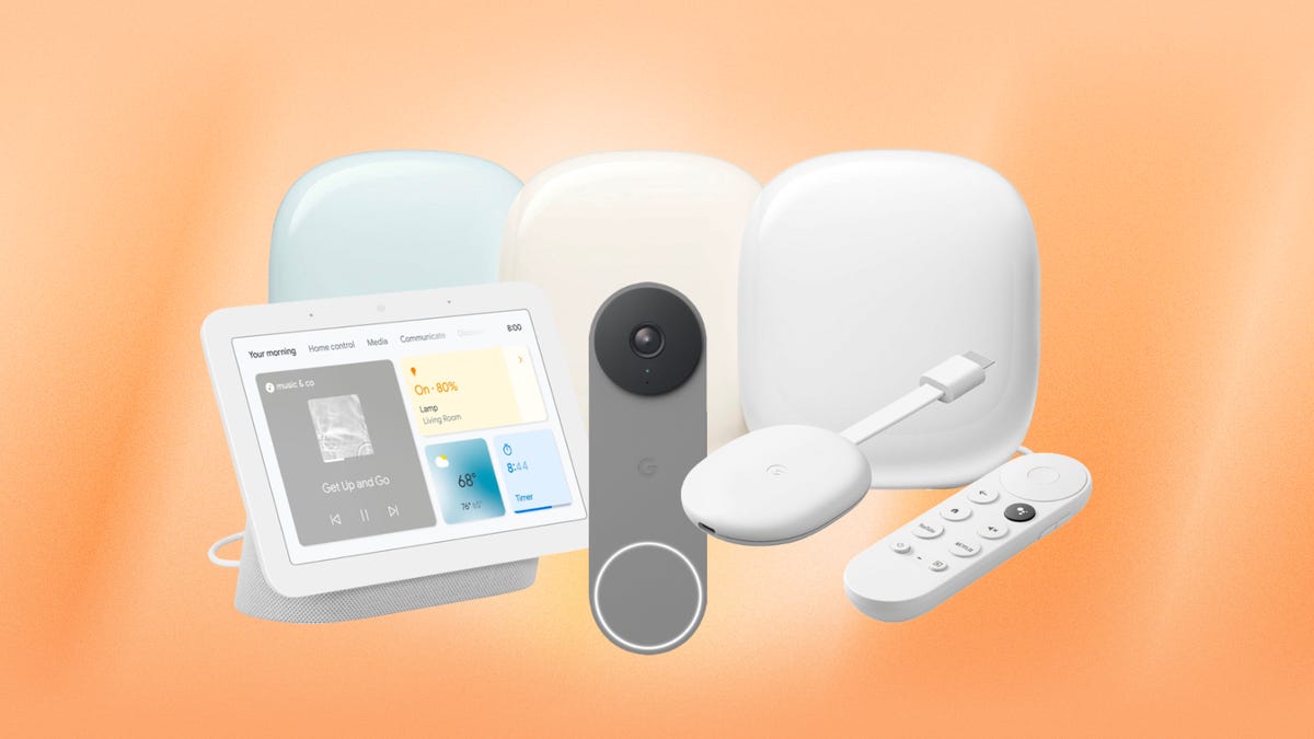 Google Nest smart home devices