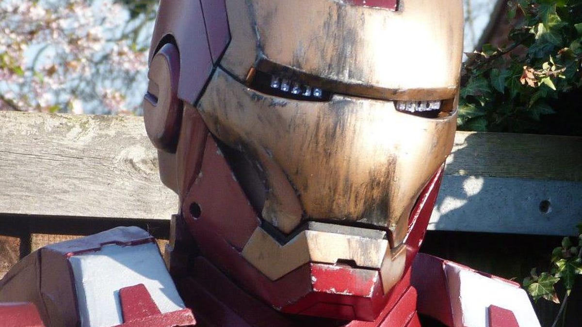Iron Man costume head