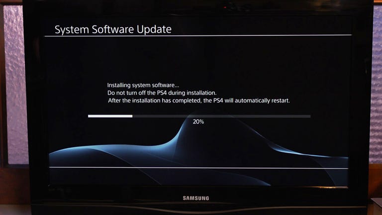 Use a USB device to install PS4 updates
