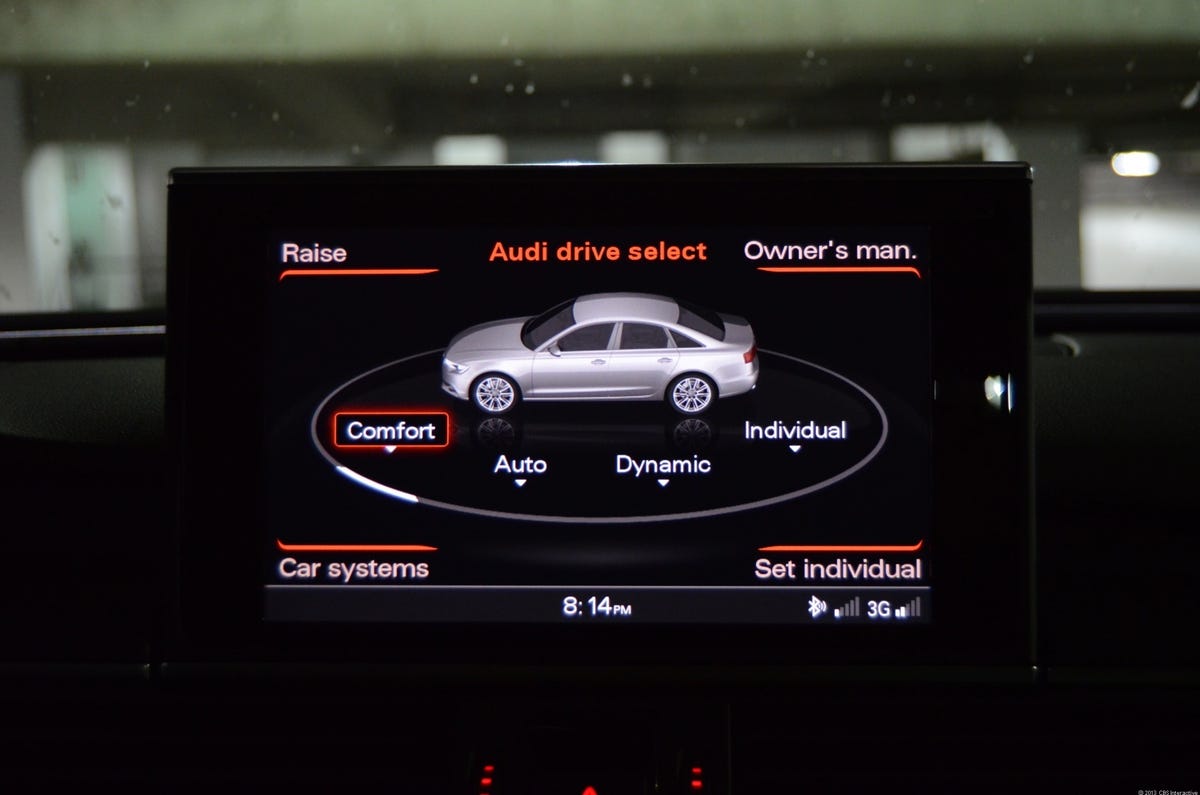 Audi Drive Select screen