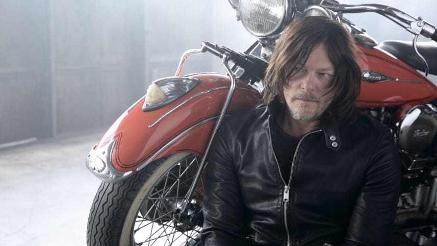 Norman Reedus really, really loves motorcycles!