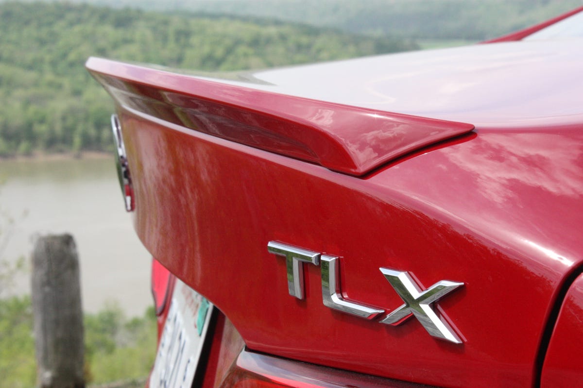 2018 Acura TLX - red