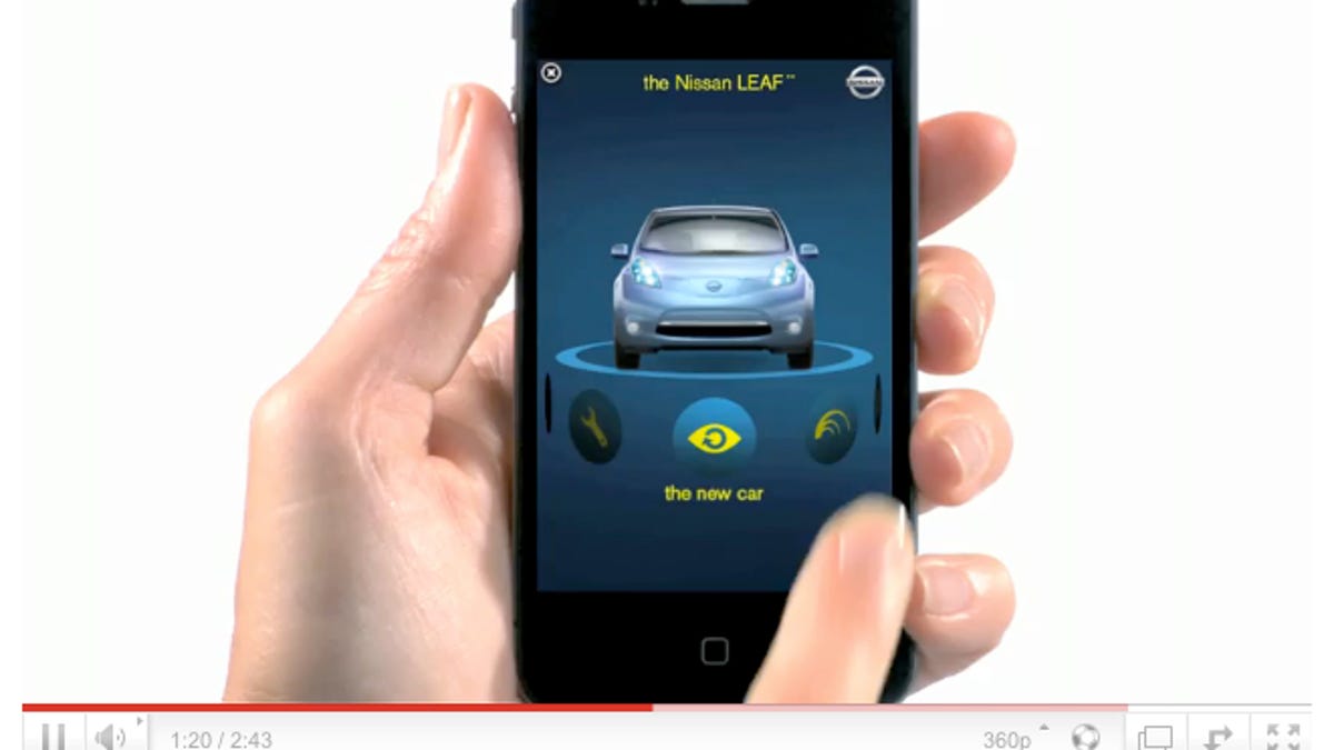 Nissan's iAd for the electric Leaf.