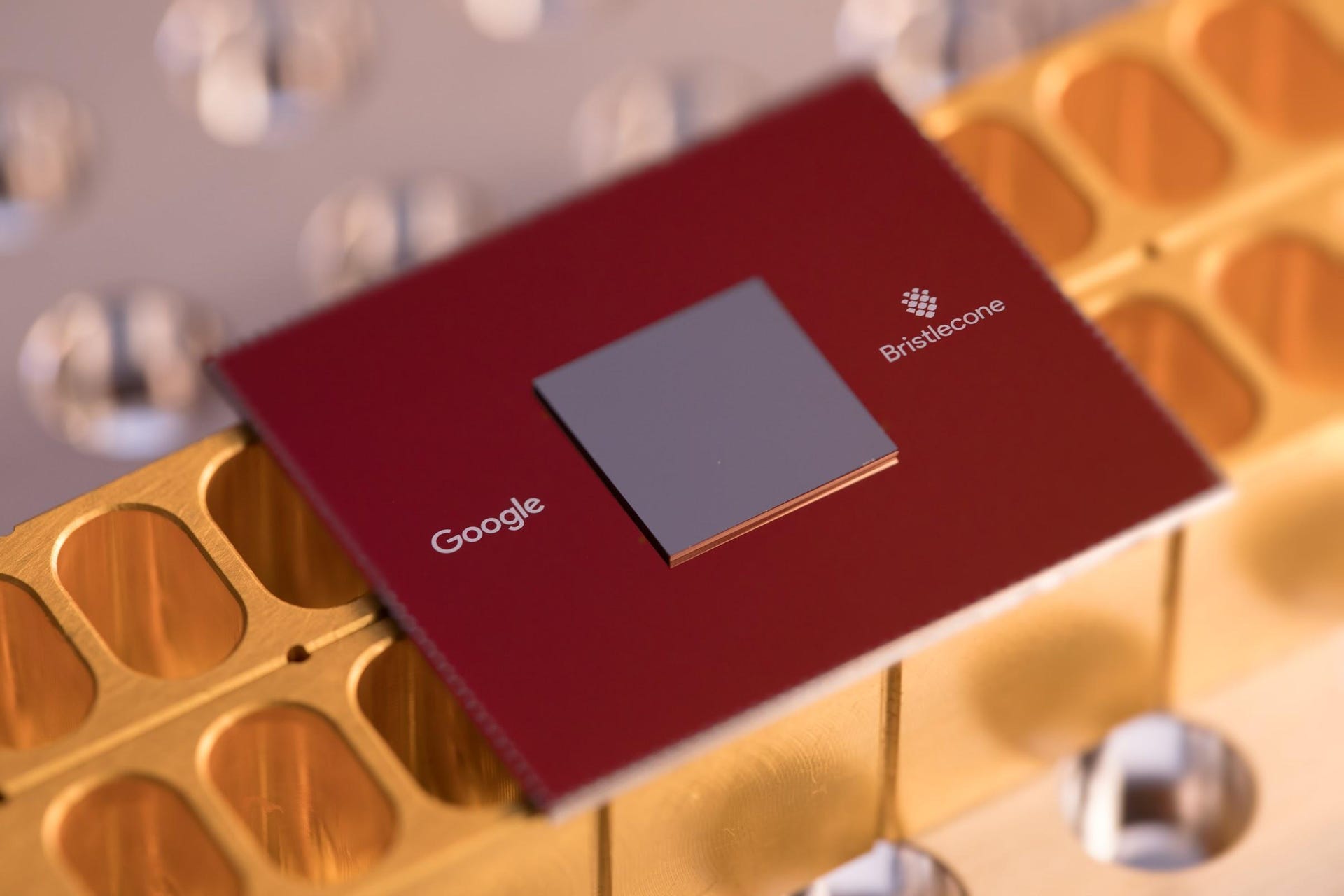 Google's Bristlecone quantum computing chip