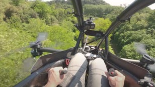 This Is What It Looks Like to Take a Personal Flying Vehicle to Work