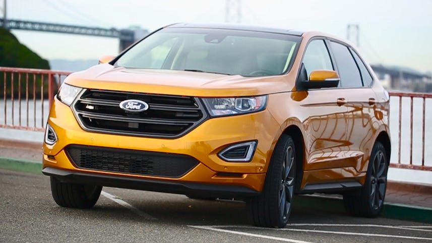 2016 Ford Edge Sport: Steering like you've never seen (CNET On Cars, Episode 86)
