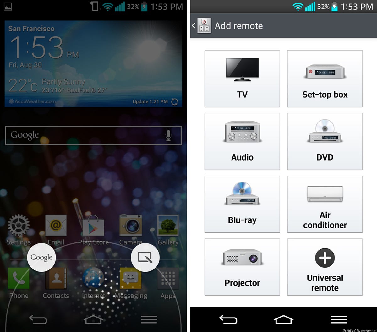 LG G2 (screenshots QuickMemo)