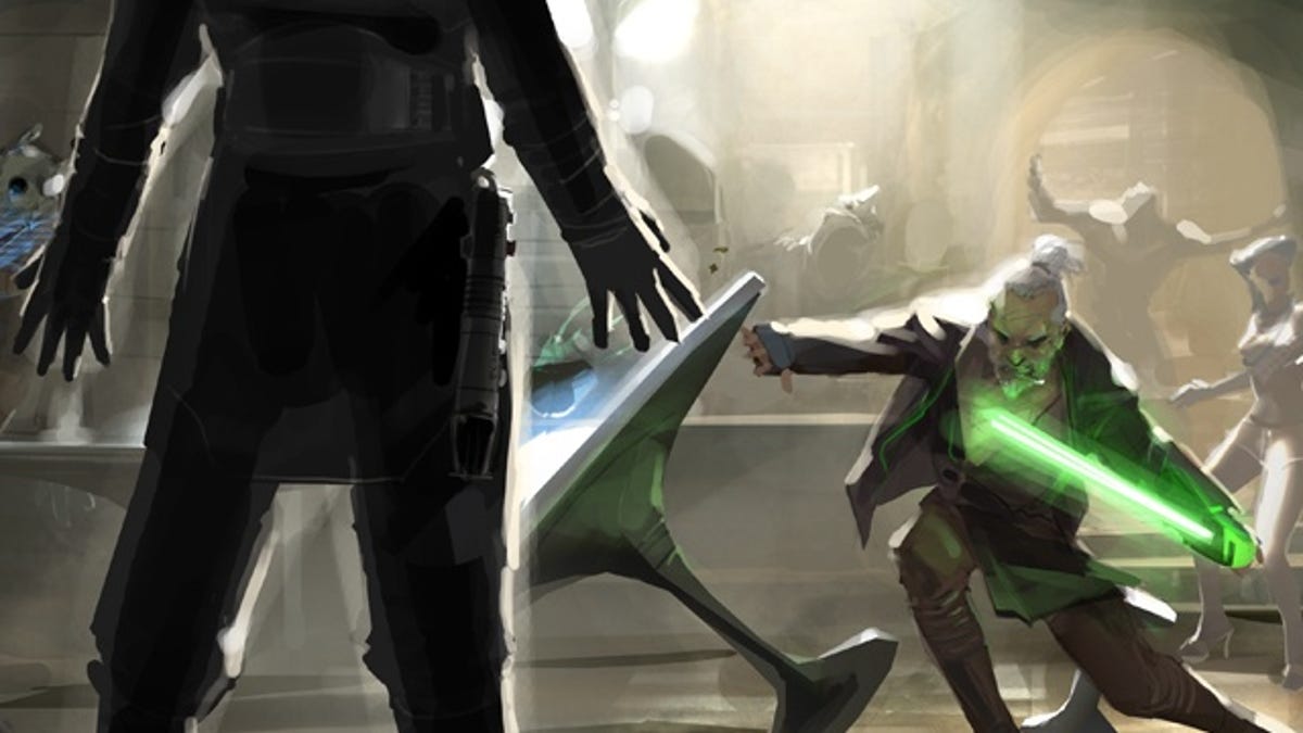 Concept art for the Xbox 360 version of Force Unleashed
