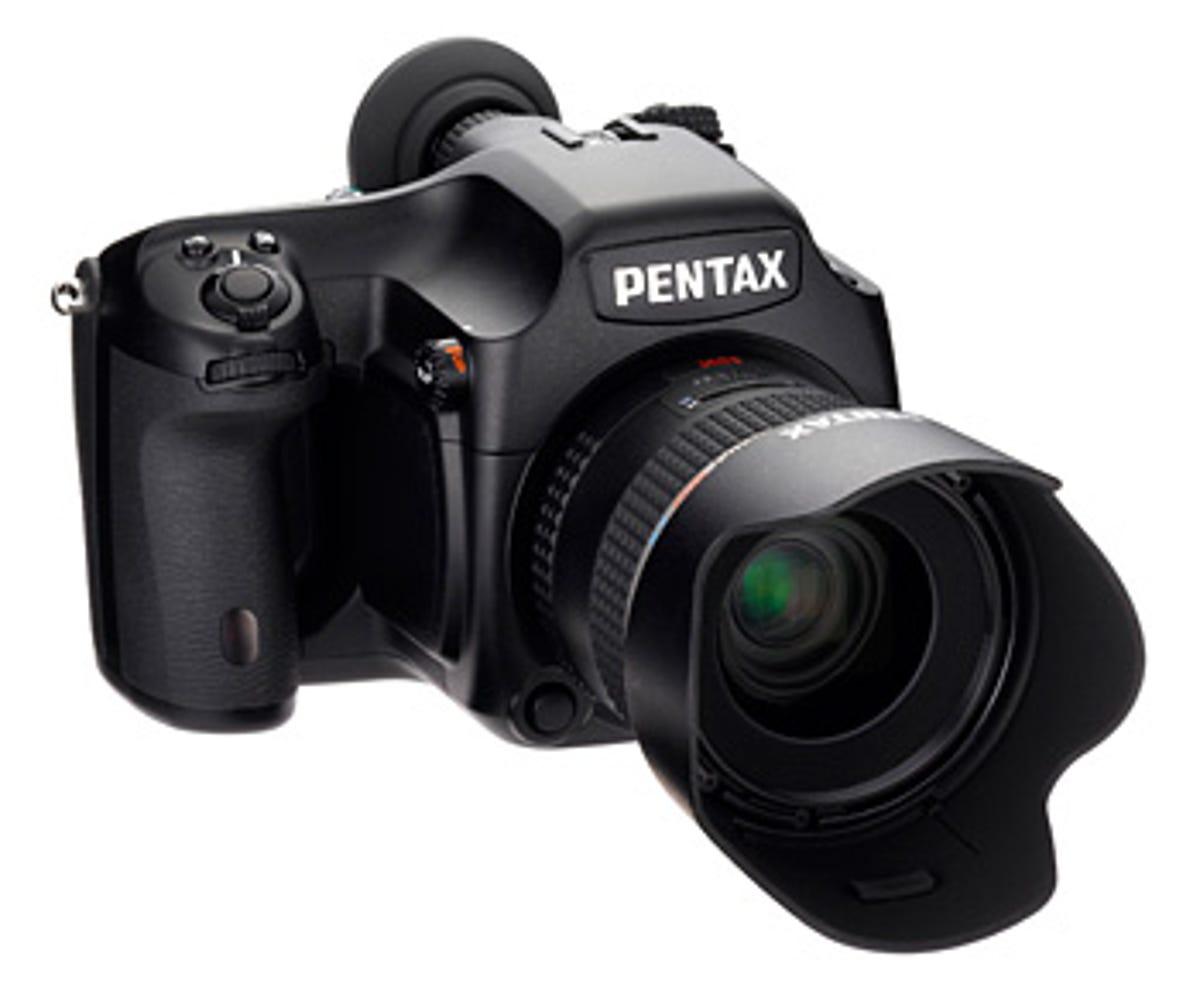 Pentax's upcoming 645D medium-format digital camera.