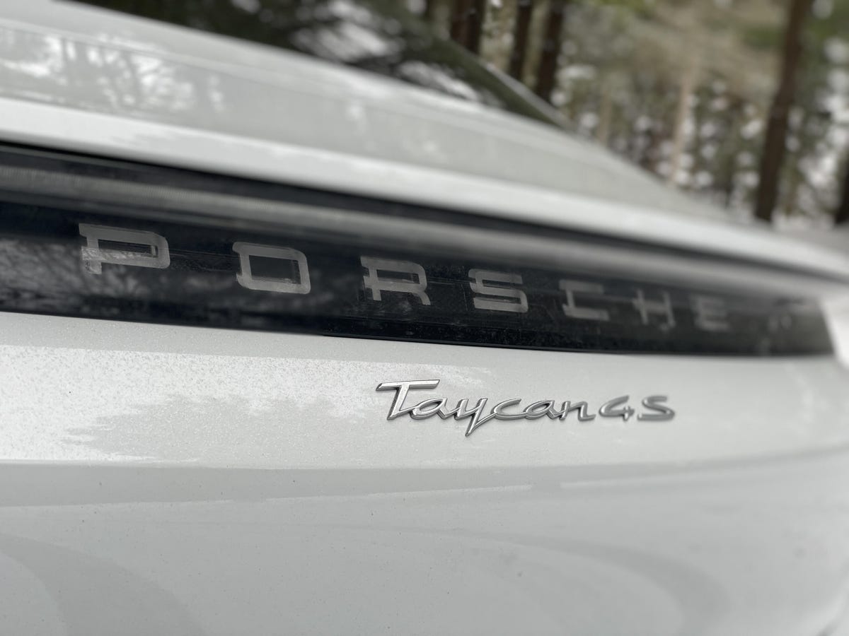 2021 Porsche Taycan 4S - white