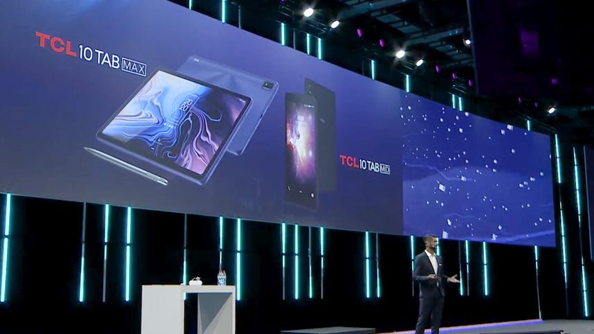 TCL touts TV tech on two 10-inch tablets