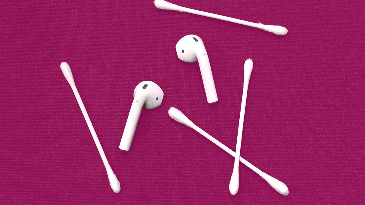 airpods and q tips