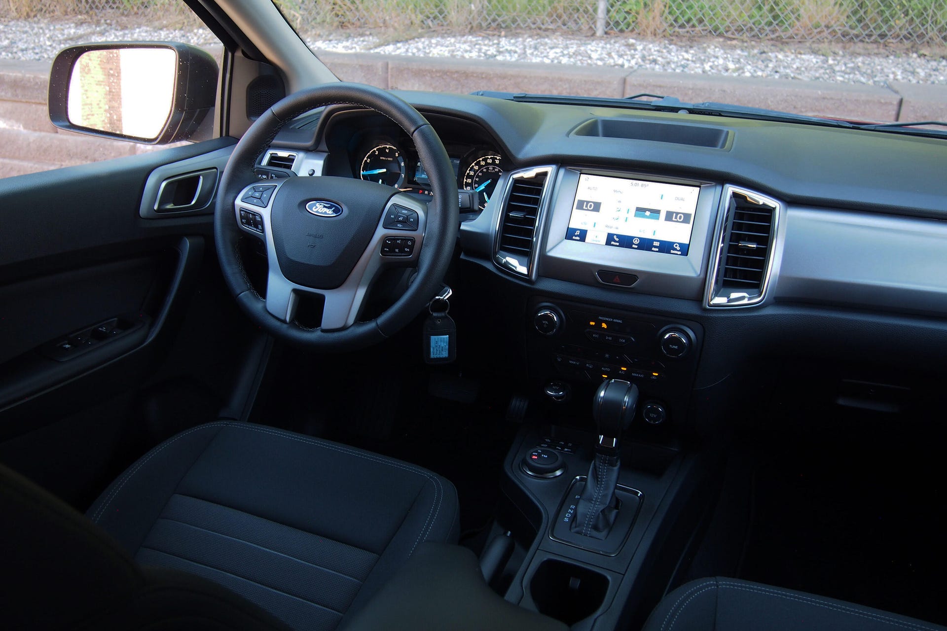 2020 Ford Ranger XLT FX4 interior