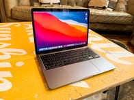 <p>Apple's new 13-inch MacBook Pro uses the company's M1 processor. Adobe released a version of Photoshop built for the new machines.</p>