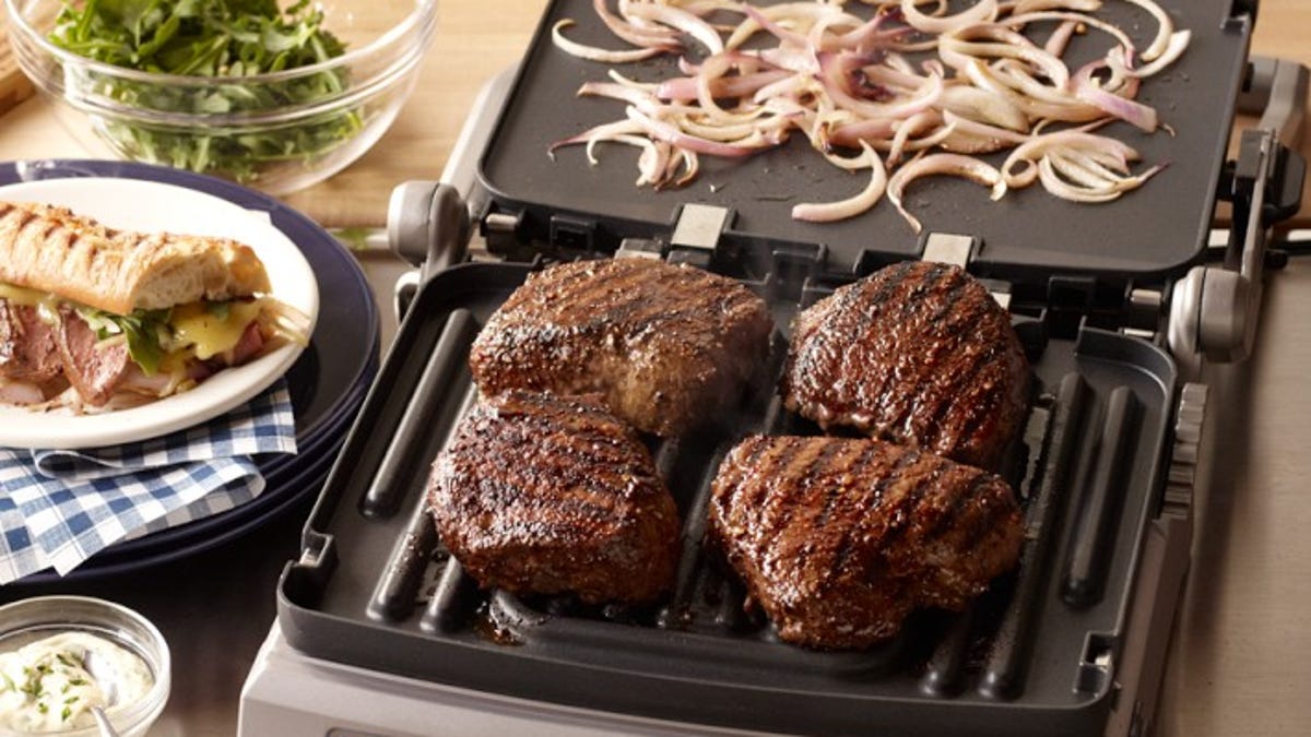 Indoor grill/griddle combo makes meal-making easy - CNET