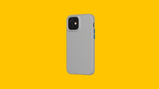 De Tech21 Eco Slim-hoes voor iPhone 12 is verkrijgbaar in een paar verschillende kleuren