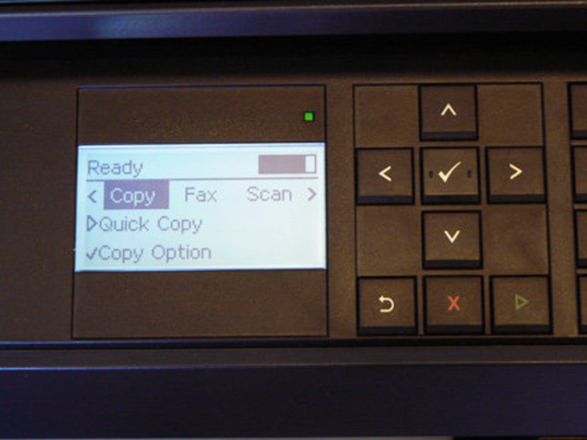 Dell 2335DN control panel