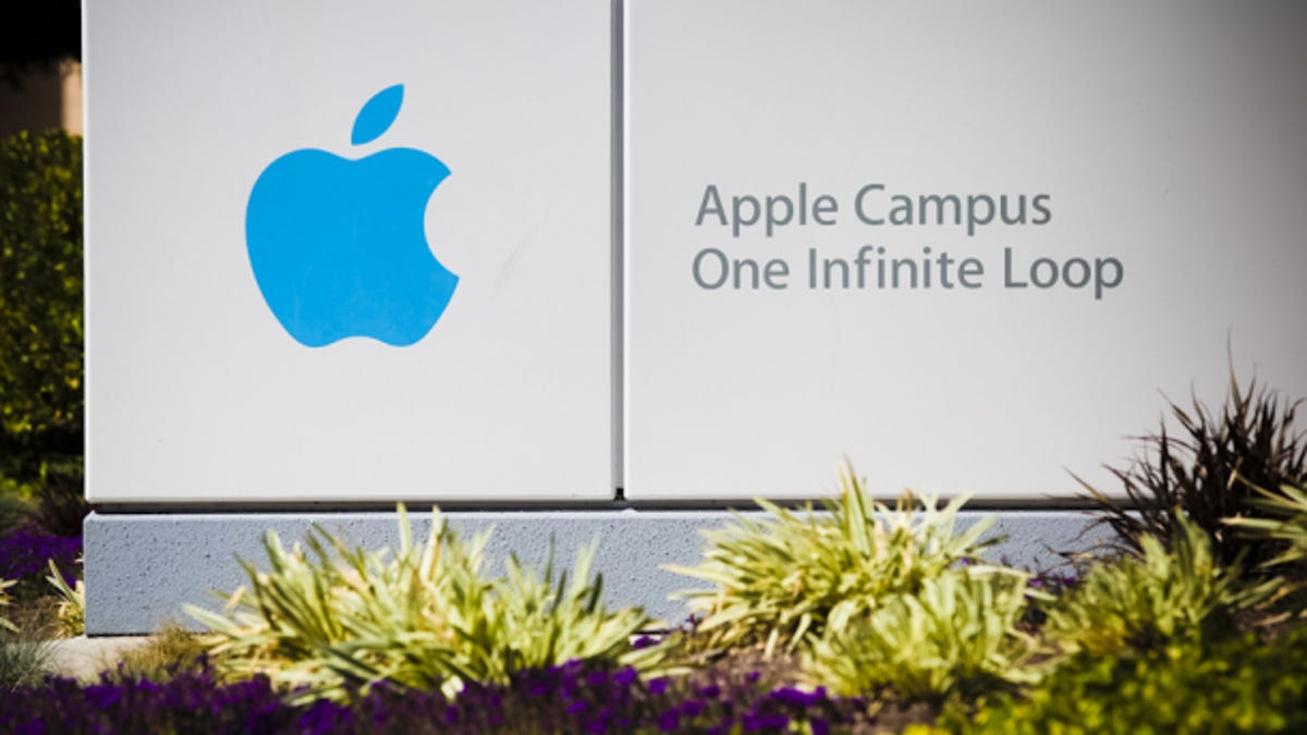 Apple's Cupertino campus.