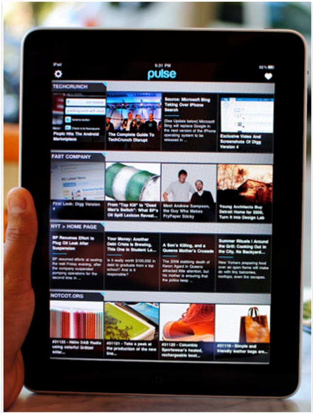 Pulse iPad app