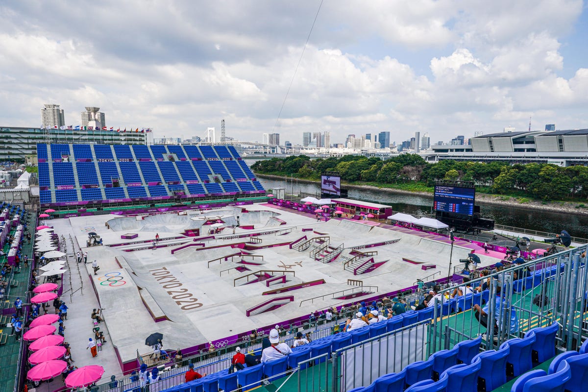 Tokyo 2020 Olympic Games at the Ariake Sports Park Skateboarding