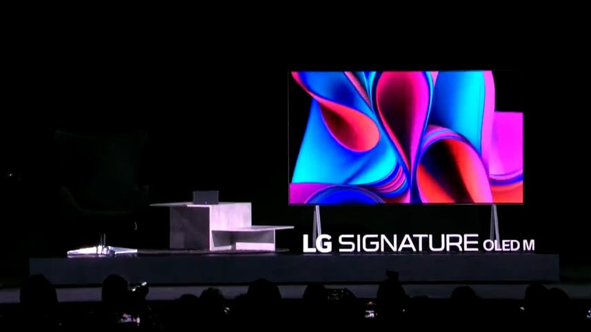 LG Reveals World's First Wireless OLED TV at CES 2023