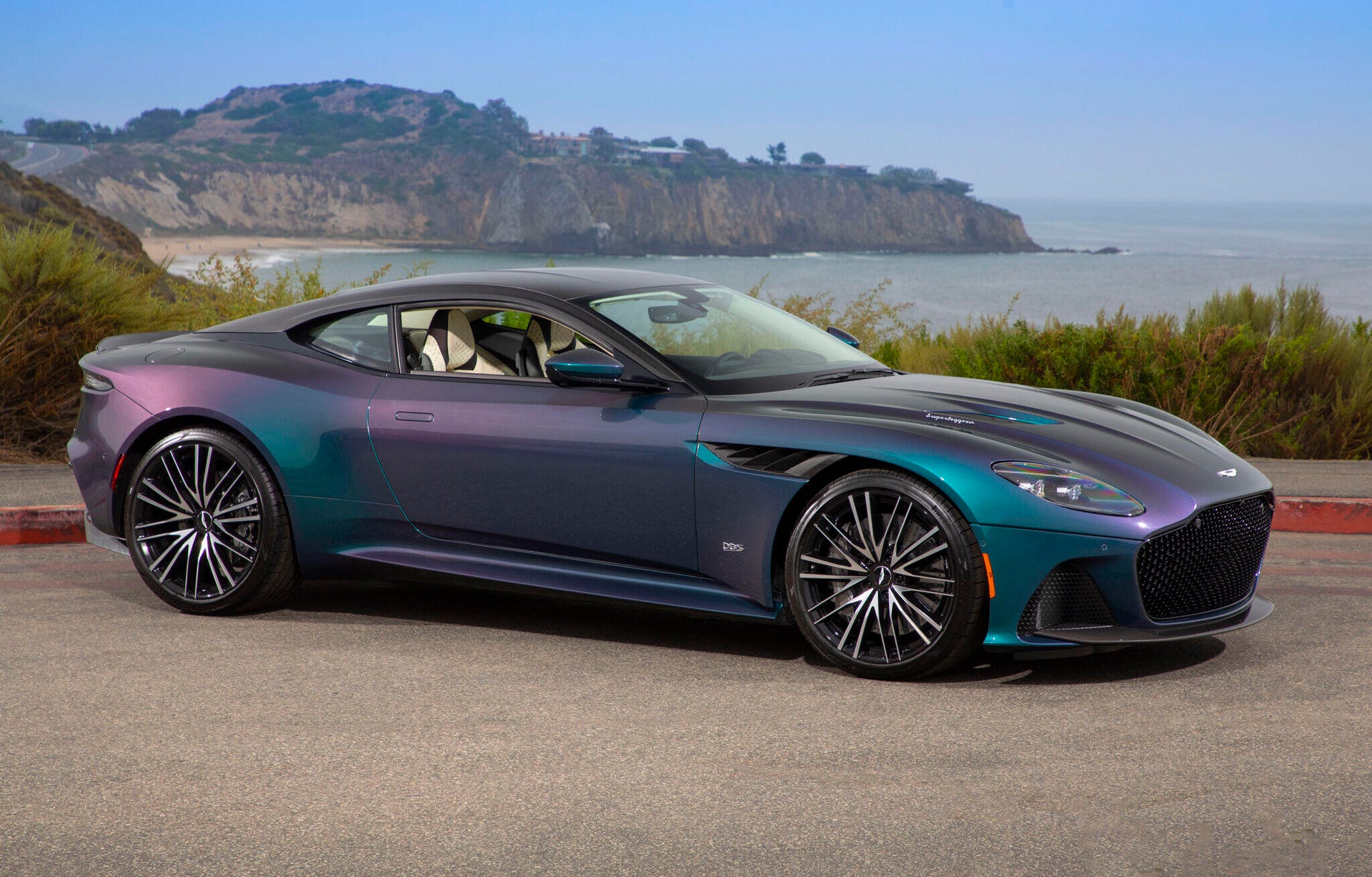Aston Martin DBS in Spectral Blue