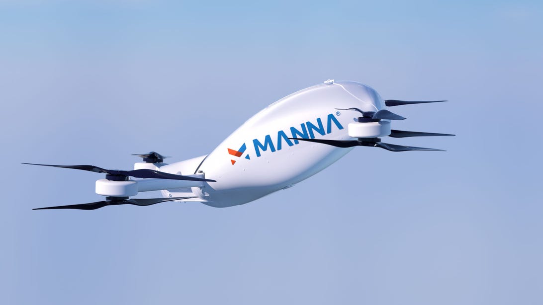 Drone Deliveries Are Coming to a New Texas Suburb With Manna Expansion     – CNET