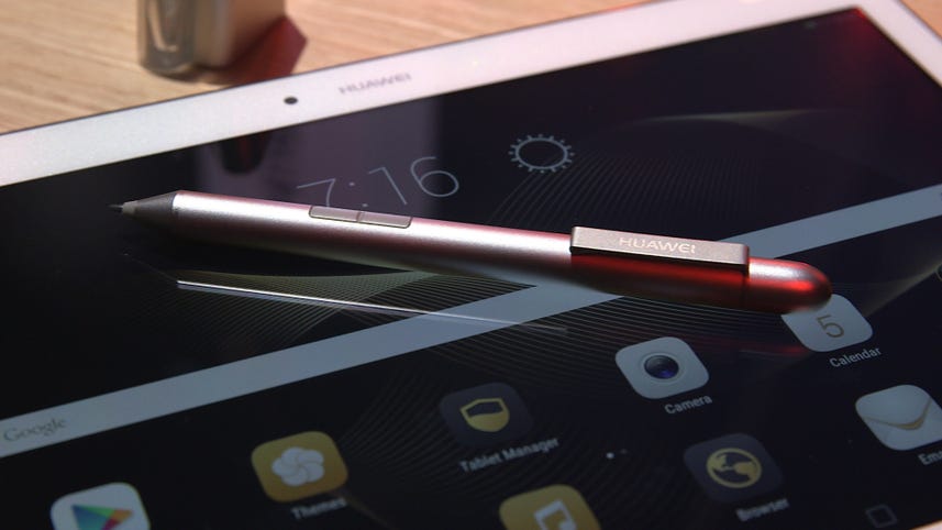 Huawei MediaPad M2 tablet packs four speakers and a stylus