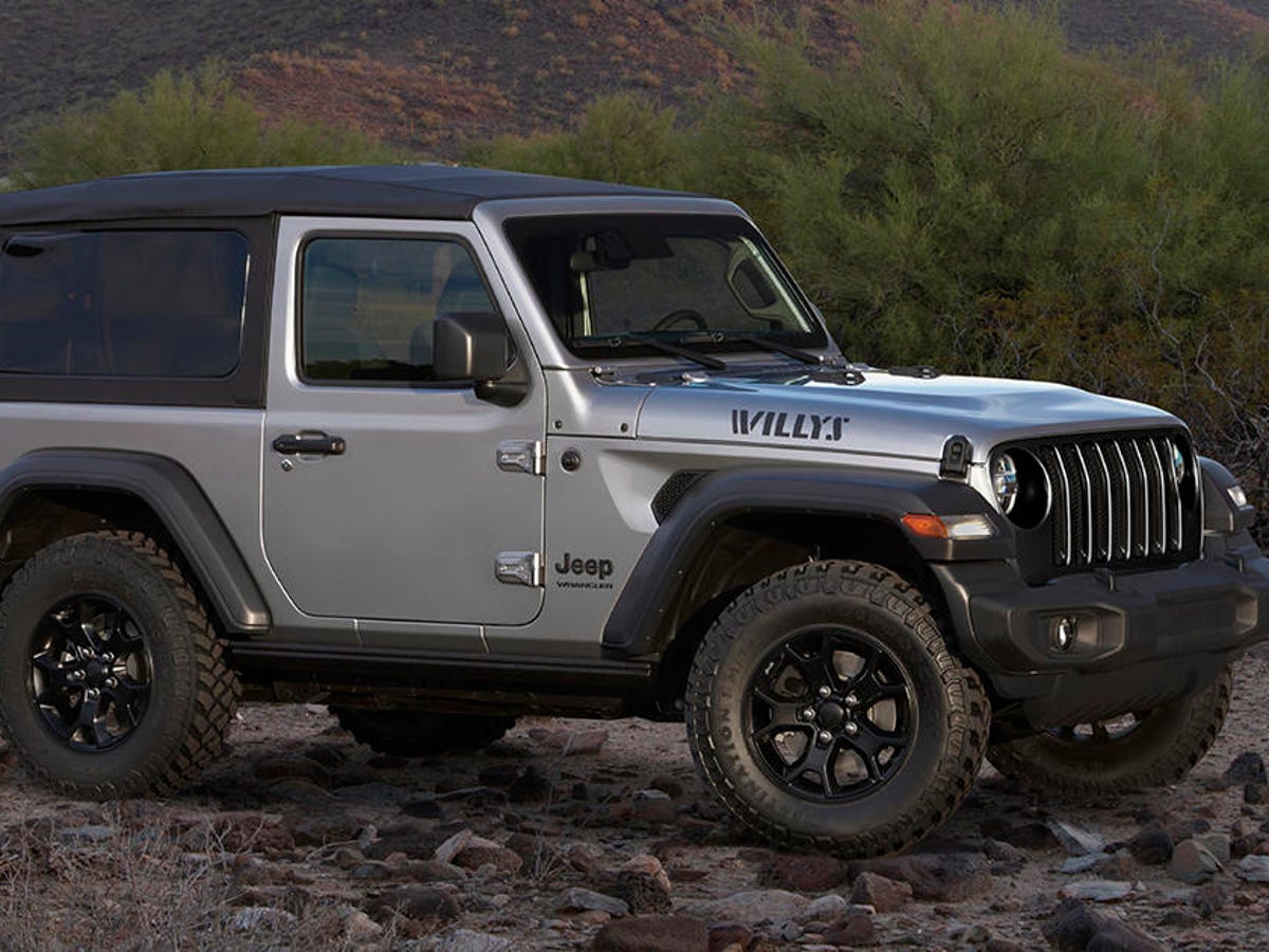 Jeep Wrangler Willys edition returns, Black & Tan model adds darkened looks  - CNET