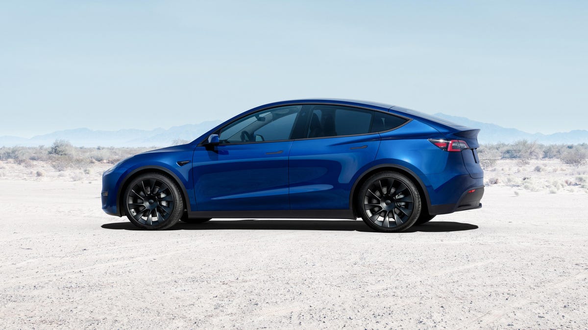 2021 Tesla Model Y - side view