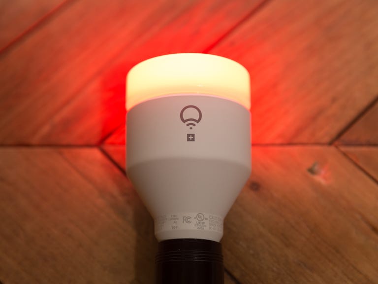 Lifx Plus Wi-Fi Smart Bulb review: This smart bulb your night vision camera's new best CNET