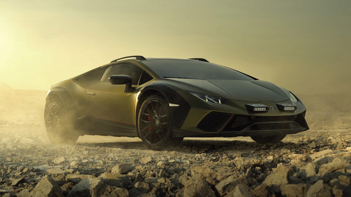 Lamborghini Huracan Sterrato Is a Supercar for the Dirt - CNET