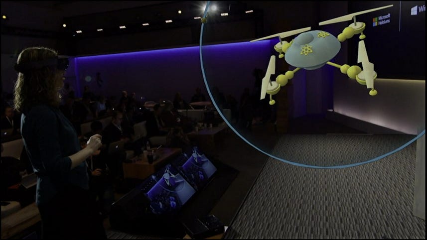 See Microsoft's Holographic computing in action