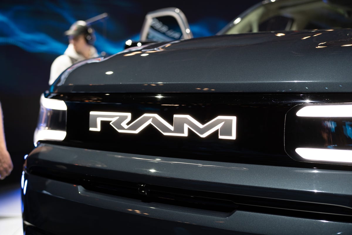 2025 Ram 1500 REV Tungsten at NY Auto Show