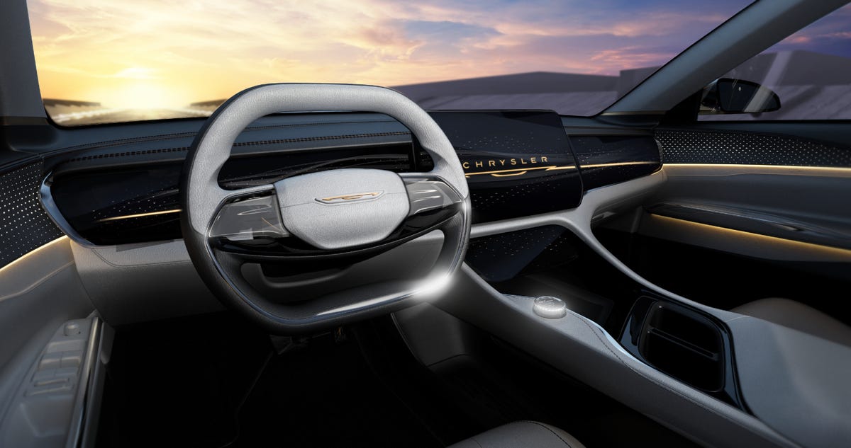 Chrysler Airflow Graphite Concept interior