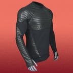 The Seirus Heatwave Mapped Base Layer is made of high-tech materials