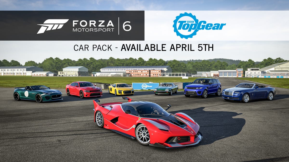 Fulfill your lust for power with Forza's Top Gear Car Pack