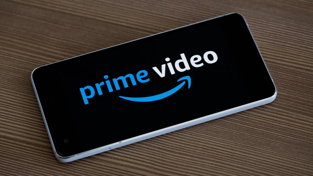 Amazon Prime Video on a phone