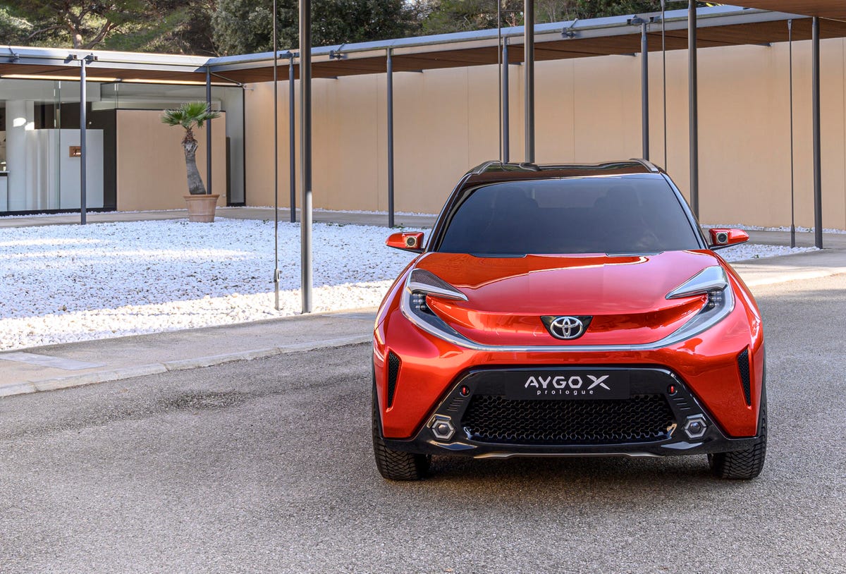 Toyota Aygo X Prologue is a seriously wild-looking crossover - CNET