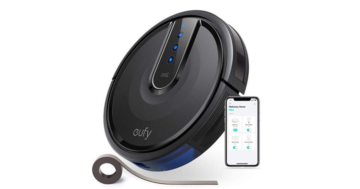 Kick Back and Relax While Eufy's Discounted Robot Vacuum Cleans for You - CNET