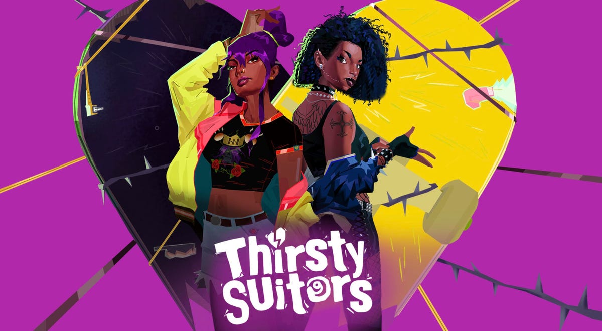 Logo art for Thirsty Suitors 