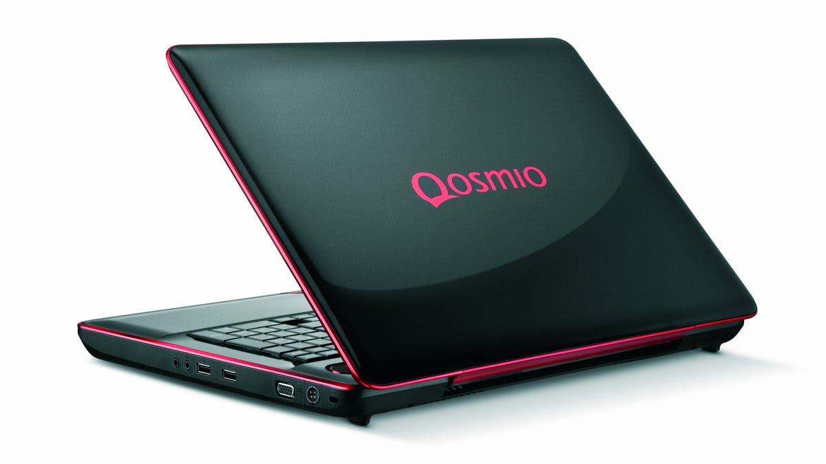 The new Toshiba Qosmio X505 boasts some impressive specs.