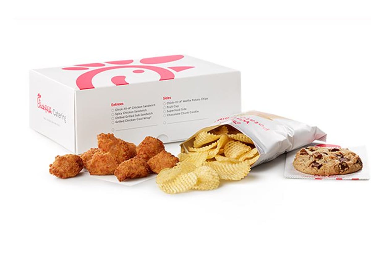 Chick-fil-A eight piece nugget meal