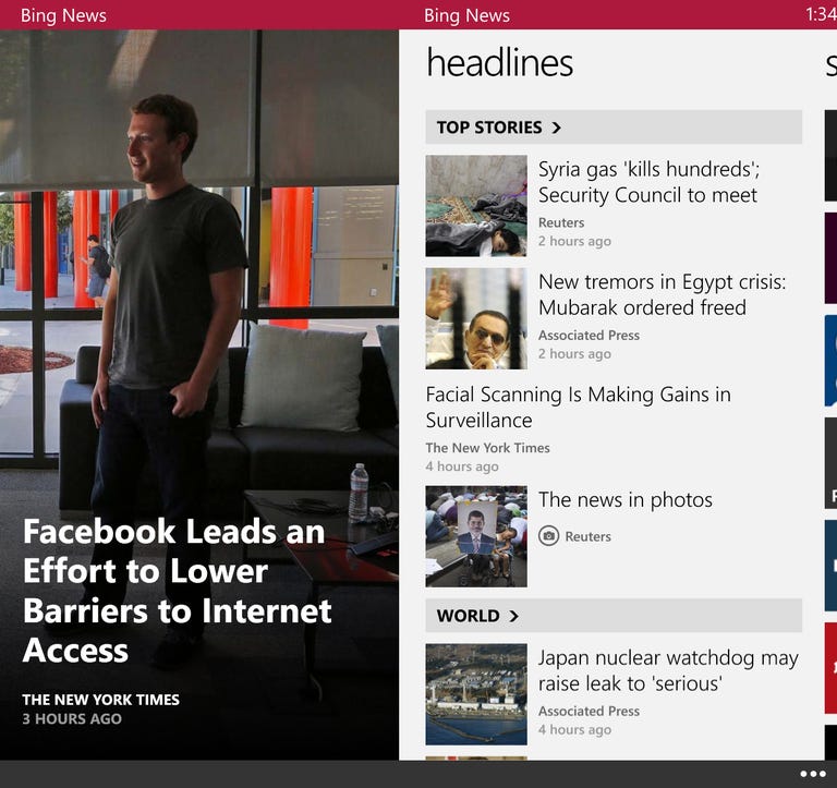 Bing News (Windows Phone)