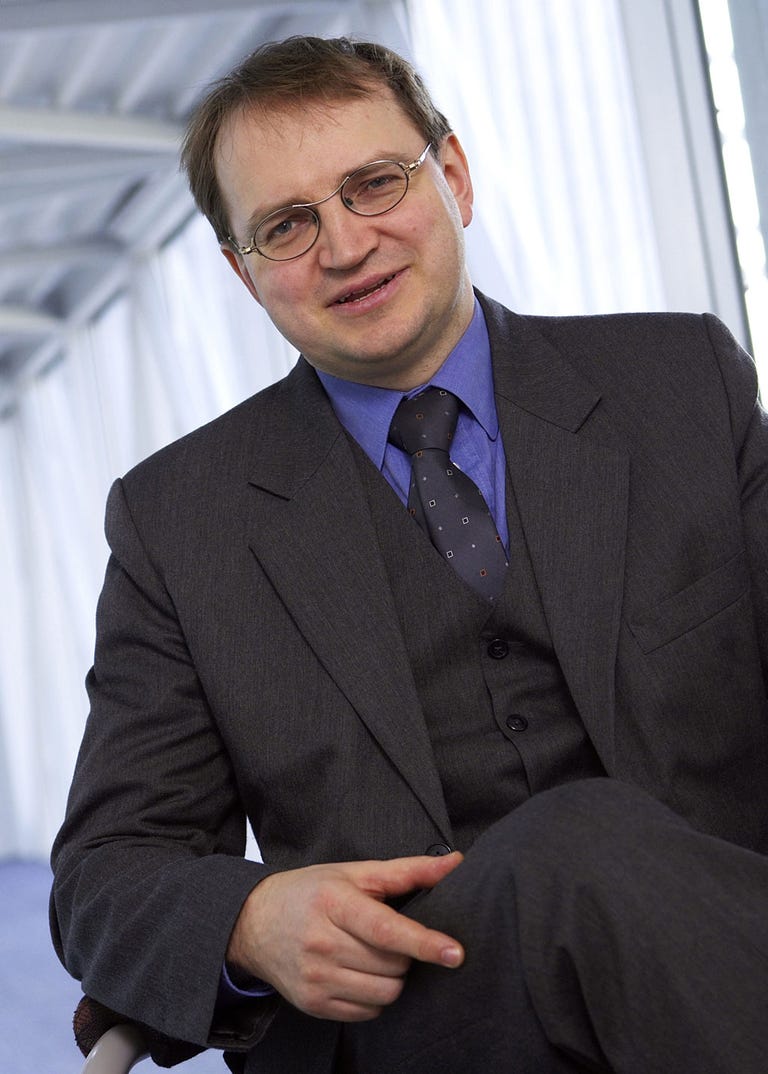 Bernhard Grill, leader of Fraunhofer Institute's audio and multimedia division and a creator of the MP3 and AAC audio compression formats.