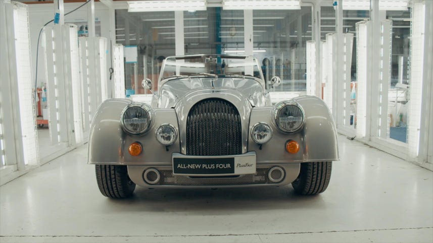 The Morgan Plus Four looks ancient but is brand-new top to bottom