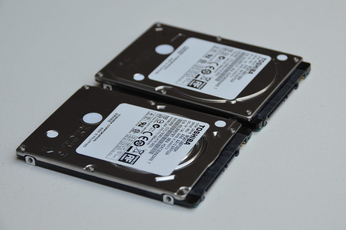 The Toshiba SSHD comes in two levels of thickness 7mm (320GB and 500GB), and 9.5mm (750GB and 1TB).